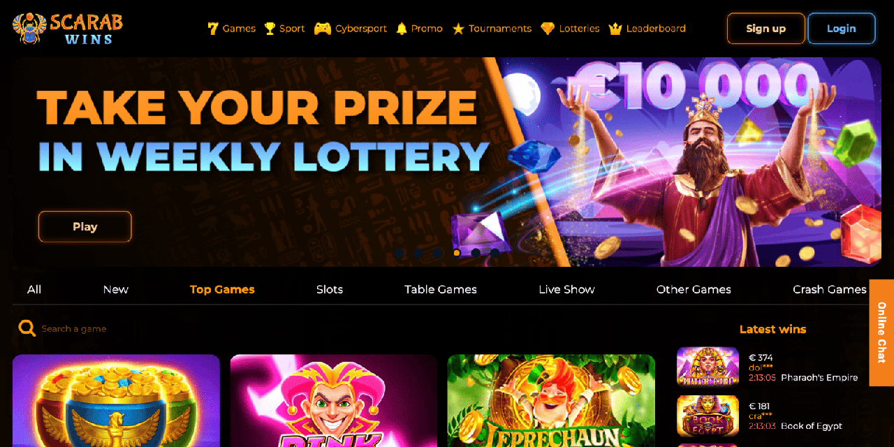 Scarabwins Casino Casino